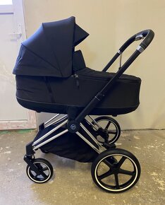 Kočík Cybex Priam Chrome Black - Trojkombinácia - 4