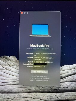 Macbook Pro 13 - 4