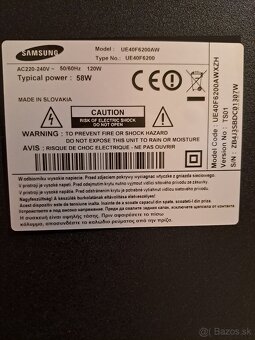 TV Samsung UE40F6200 (101cm) - 4