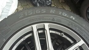 215/65R16 zimné na hliníkových diskoch - 4