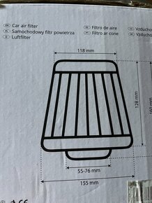 Športový vzduchový filter Amio - 4