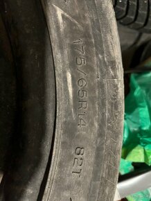 Sada 4x zimné pneu Michelin 175/65 R14 na diskoch - 4