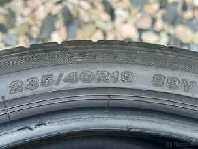 4x pneu Bridgestone 225/40 R19 89Y ; 93W - 4