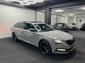 Škoda Superb Sportline 2022 2.0tdi 147kw NardoGrey 1.majiteľ - 4