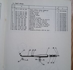 Katalóg náhradných dielov Jawa moped typ 207.500 - 4