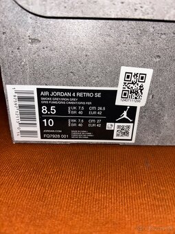 Air Jordan 4 Retro Wet Cement 42 - 4