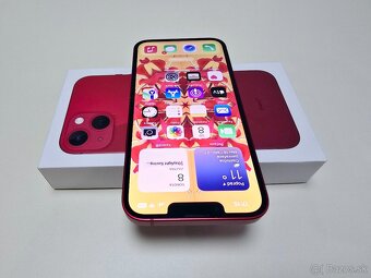 Apple iPhone 13 128GB RED PRODUCT,ZDRAVIE BATÉRIE 100% - 4