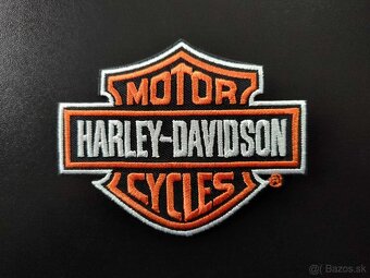 Harley Davidson nášivka na chrbát - 4