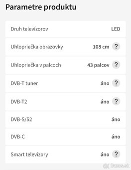 LED smart TV LG UHD 43" 108cm - 4