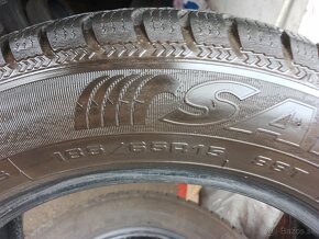 4x zimné pneumatiky 185/65 r 15 - 4