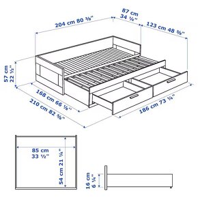 Postel Brimnes 80x200 - 4