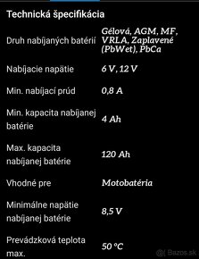 Nabíjačka COMPASS mikroprocesorová - 4