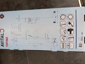 Sprchovaci systetem s termostanickou bateriou Topino - 4