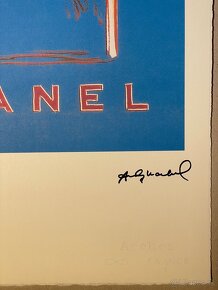 Andy Warhol "Chanel" Limitovaná edícia_Číslované_Certifikát - 4