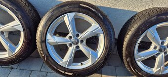 AUDI A6 C8 alu sada 18" zimné pneu goodyear 225/55 R18 - 4