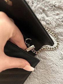 Čierna kabelka cez rameno ysl cassandre saint laurent - 4