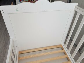 Klups Marsell drawer 140x70 White detská postieľka - 4