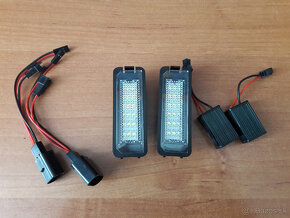 LED osvetlenie ŠPZ EČ VOLKSWAGEN Golf 5 Passat B6 Superb 2 - 4