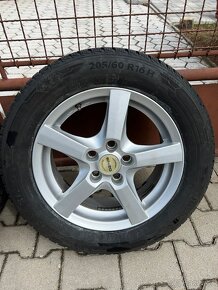 Predam elektrony + zimne pneumatiky 205/60R16 5x112 - 4