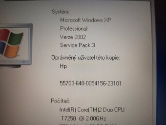 predám notebook HP COMPAQ 6710B , WINDOWS XP 32bit - 4