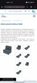 Rozkladacie kreslo s úložným priestorom - 4