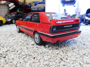 model auta Audi 80 / 80 GT Coupe červená  Otto mobile 1:18 - 4