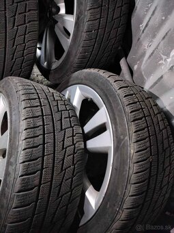 4ks alu disky orig. Škoda 5x112 R18 pneu 225/40 r18 7mm - 4