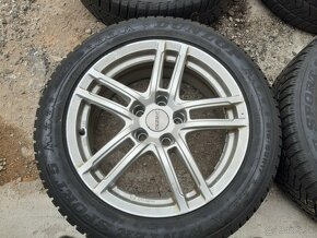 ALU DISKY 5x112r17 +zimne pneu 215/55r17 - 4