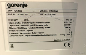 Chladnička+mraznička GORENJE - 4