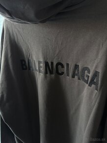 Balenciaga dark hoodie mikina - 4