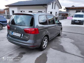 Seat Alhambra 2.0TDI 103KW, 7 miest, 12/2013, M6, tazne - 4