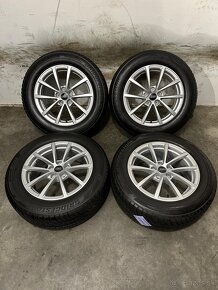 Zimná sada 5x112 R17 , 225/60/17 Bridgestone - Audi A6 C8 - 4