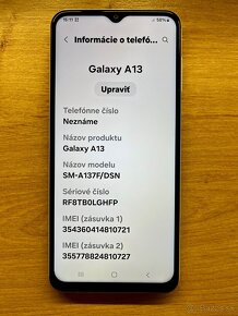 Samsung Galaxy A13 4GB/64GB modrá - 4