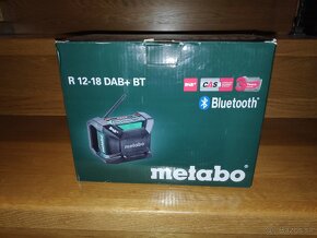 Stavebné rádio Metabo - 4