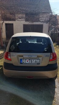 Hyundai Getz 1.1 rok 2006 farba zlatá, benzín. - 4