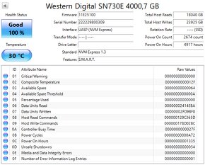 SSD M.2 NVME WD_Black 4TB - 4