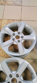 -Predam Originalne Skoda  hlinikove disky 5x112 R16 - 4