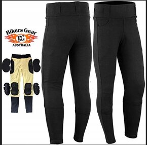 Moto nohavice Bikers gear-dámske veľkosť S/M (38-40)-95%kevl - 4