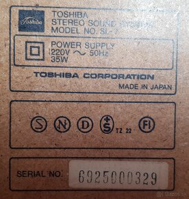 Toshiba SL 7 - 4