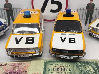 1:18 Modely Verejnej Bezpečnosti - Volga, LADA, Škoda - 4