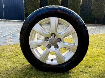 Alu kolesá org. AUDI 5x112  225/55 R16. - 4