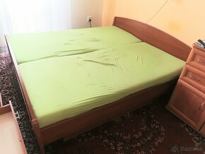 Manželská posteľ 180x200 s uložným priestorom - 4