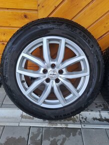 Hliníkové disky 5x114,3 R18 + zimné pneu 235/60 R18 - 4
