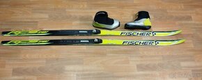 Predám det.JR bežk.set FISCHER 160cm,hladké,topánky.SNS. - 4