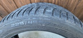 Zimné pneumatiky 225/45 R17 jazdené - 4