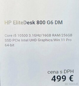 HP EliteDesk 800 G6 DM - 4