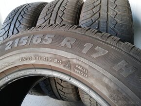 215/65 r17 zimné pneumatiky na SUV Tiguan, Kodiaq, Taraco - 4