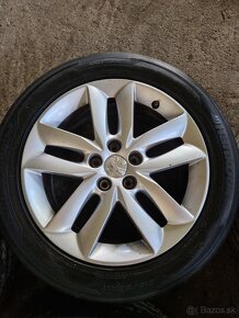 Predám elektrony, kolesa z peugeot 508, 215/55 R17 - 4