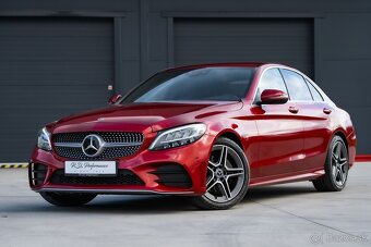 Mercedes-Benz C 200d AMG Line / Hyacinth Red by Designo - 4