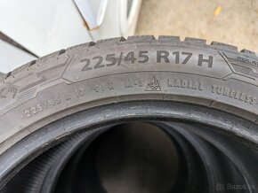 Predám lacno zimné pneu 225/45  R17 - 4